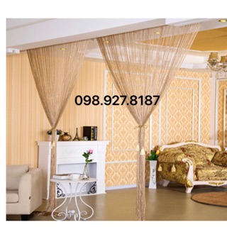 Rèm sợi trang trí kt ~3x3m