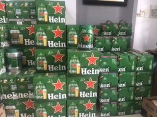 Thùng 2 bom Heineken 5 lít mẫu 2021