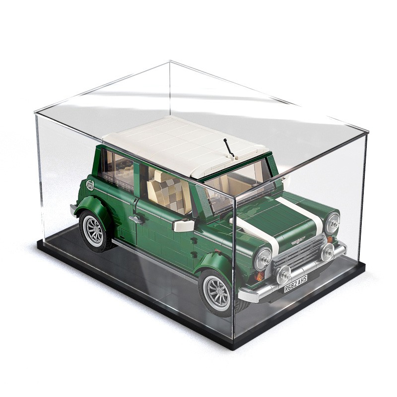 Hộp Nhựa Acrylic Đựng Đồ Chơi Lego Mini Cooper 10242 Phong Cách Retro