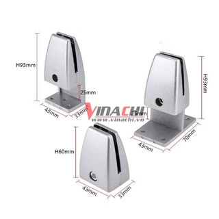 KẸP VÁCH NGĂN XÁM (1 Chiếc) Giúp Cố Định Vách Ngăn Phù Hợp Với Không Gian Văn Phòng...