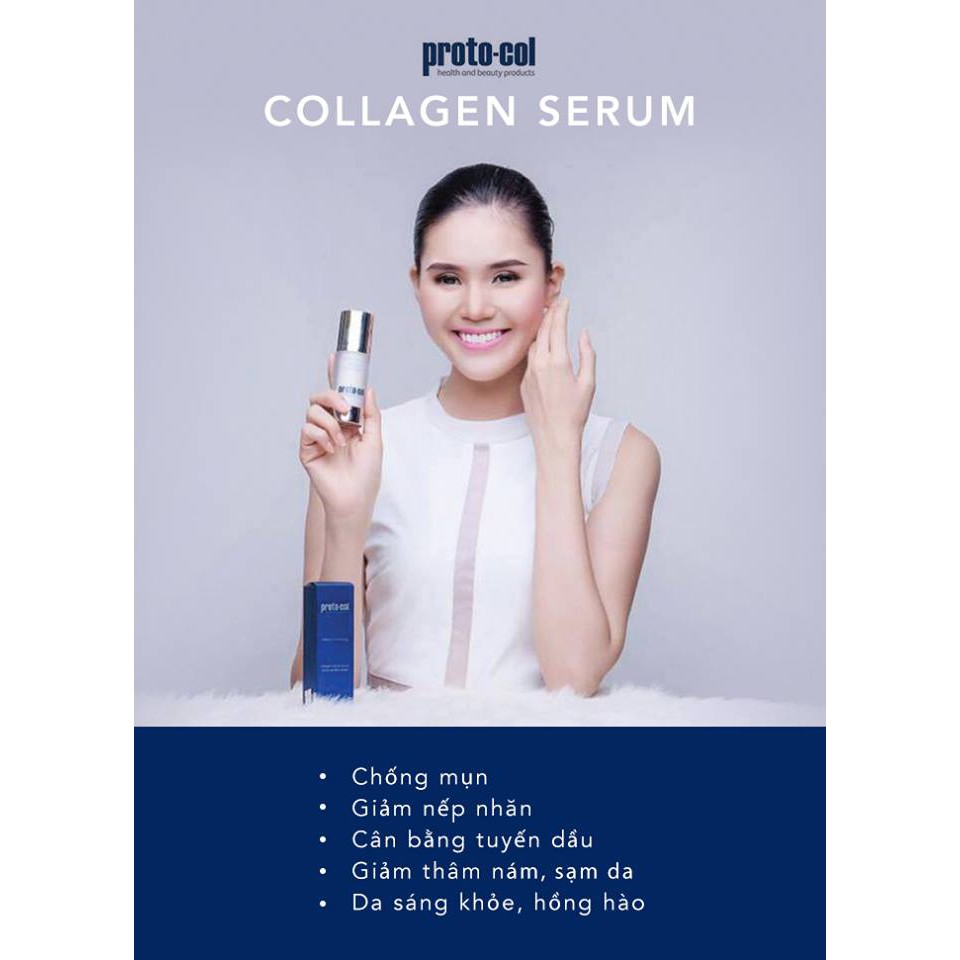 [giá trải nghiệm] Kho Sỉ Tinh Chất Serum Collagen Cho Làn Da Căng Mịn Tươi Trẻ 30ml