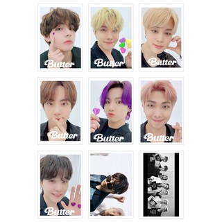 [Ép Lụa] Lomo Card 63 Ảnh BTS - BUTTER