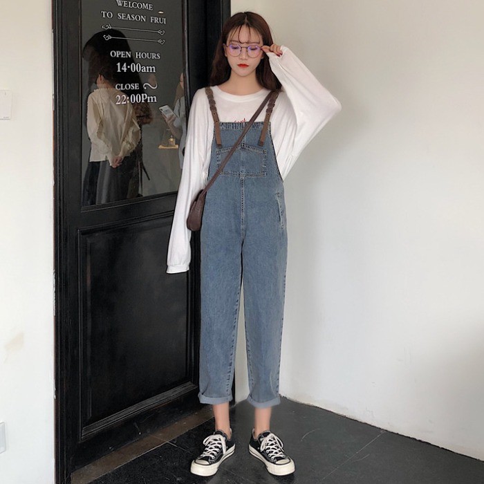 SẴN L Yếm Bò Dài Dây Da Màu Xanh Đậm Dành Cho Bạn Nữ - Đủ Size | BigBuy360 - bigbuy360.vn