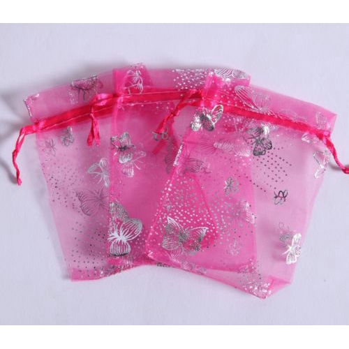 Set 10 Túi Dây Rút Đựng Trang Sức Hình Bướm Xinh Xắn