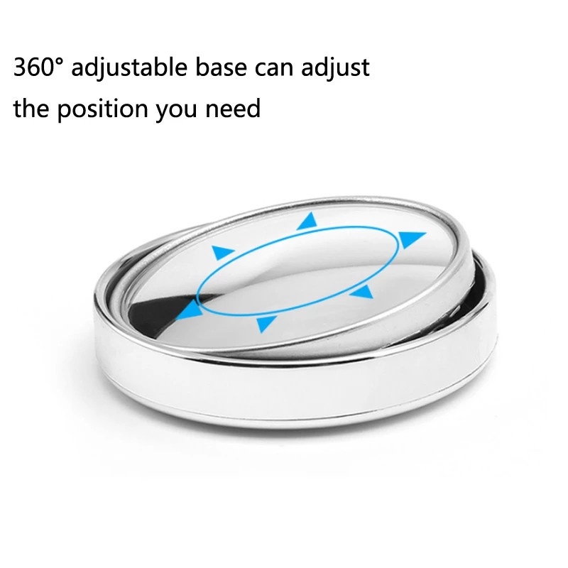 Gương Chiếu Hậu Góc Rộng Có Thể Điều Chỉnh Hỗ Trợ Nhìn Điểm Mù Cho Xe Hơi | BigBuy360 - bigbuy360.vn