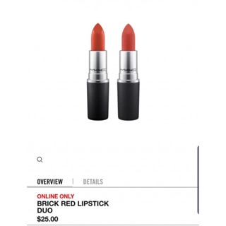 Set son Mac Brick Red