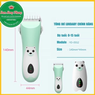 Tông Đơ Cắt Tóc Cho Bé Lukbaby ( Tặng kèm áo choàng )