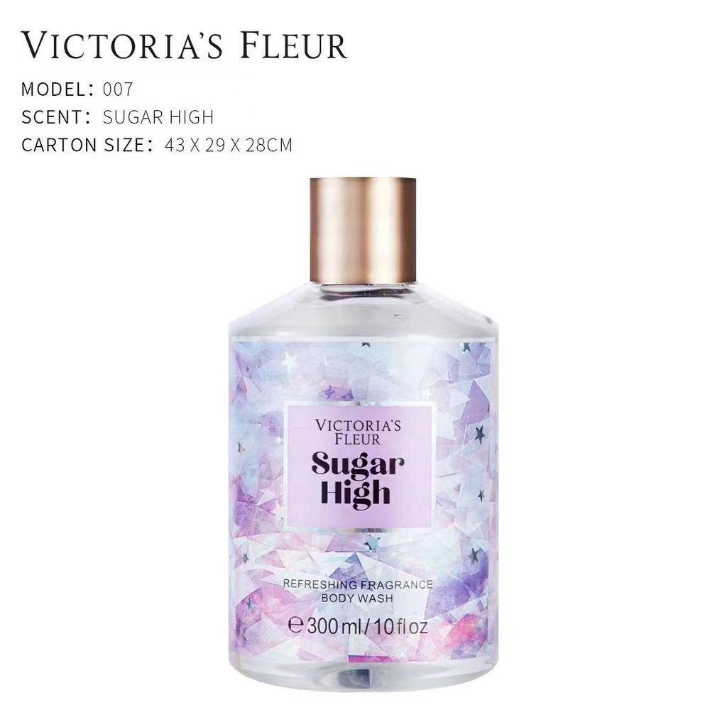 Sữa tắm hương nước hoa VICTORIA 300ml SIÊU LƯU HƯƠNG Mùi Chuẩn Thơm VF0