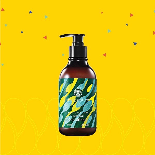 Dầu Xả Chăm Sóc Tóc Gãy Rụng Thảo Dược Tươi Mát -  Think Nature Hair Loss Care Fresh Herb