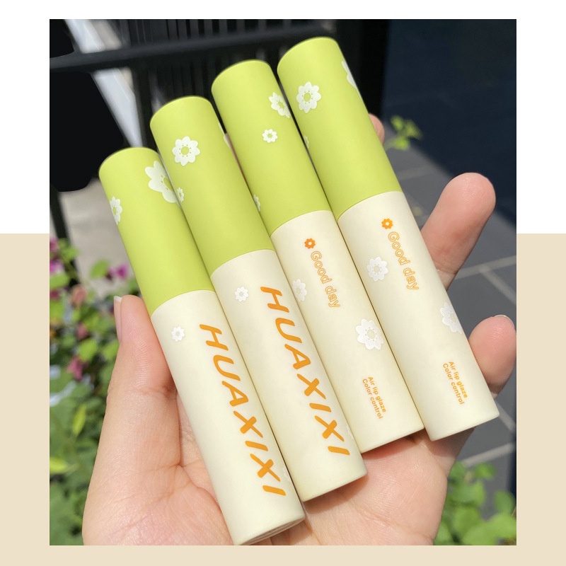 [Hàng mới về] Son kem lì HUAXIXI chống thấm nước thiết kế xinh xắn