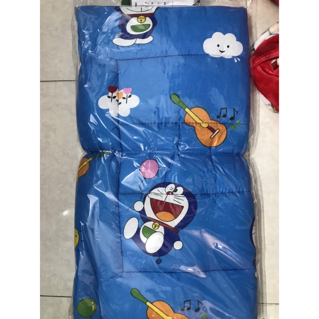 Nệm cotton 2 lớp chần gòn em bé đi học (1—>6 tuổi) GIÁ SIÊU RẺ