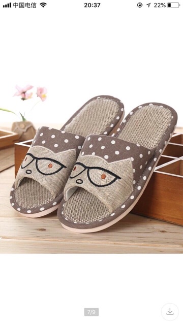 Dép đi trong nhà cute