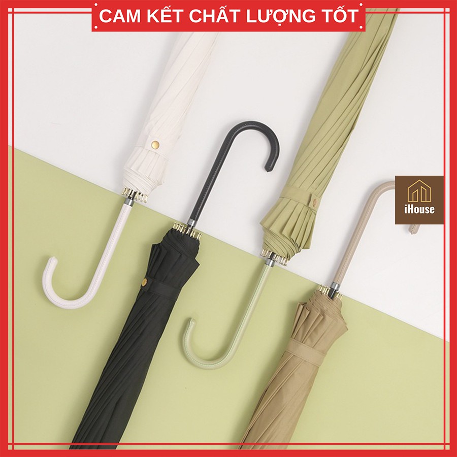 [LOẠI TỐT] Ô che mưa nắng bấm tự động trang trí siêu cute đẹp, Ô dù Công Chúa chống tia UV cực tốt iHouse