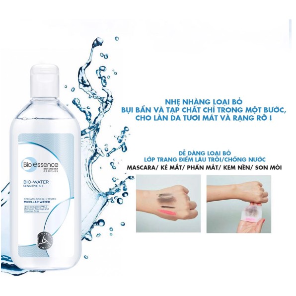 Nước Tẩy Trang Loại Sạch Bụi Mịn Bio-essence Bio-Water Micellar Water