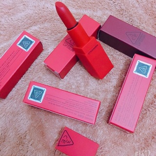 Son lì 3CE red recipe chính hãng