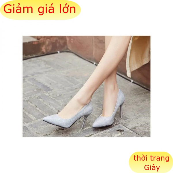 Giày Cao Gót 9cm Thời Trang Hàn Quốc Cho Nữ