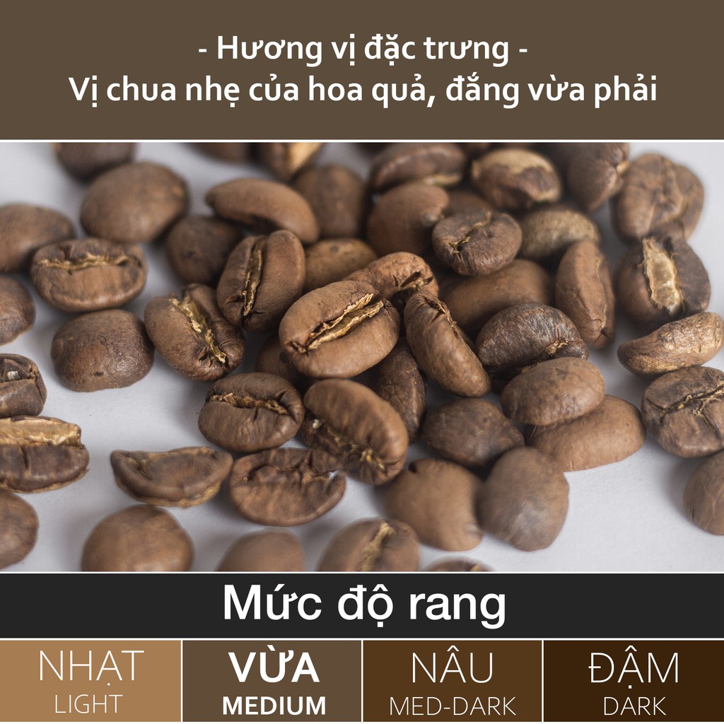 Cà phê Arabica rang vừa (medium) Simple Coffee - Sunrise specialty coffee