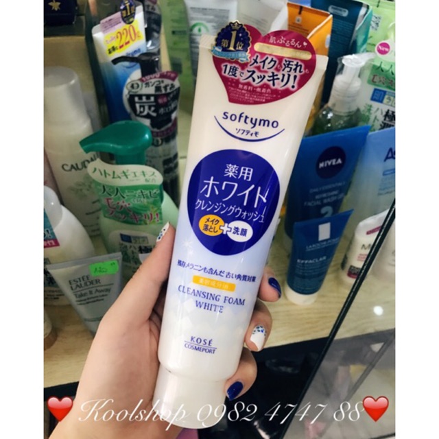 Sữa rửa mặt Kose Nhật bản tuýp to siêu tiết kiệm