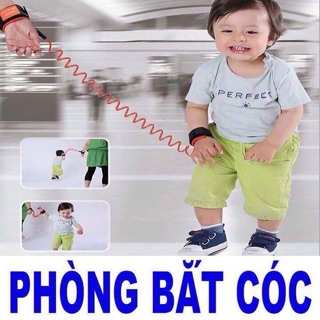 Vòng tay dắt trẻ chống trẻ đi lạc.