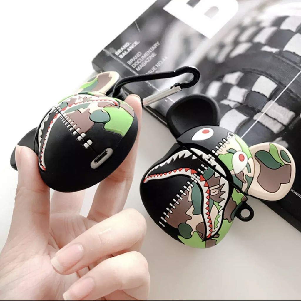 Case airpods KAWS CAMO - vỏ bảo vệ bao đựng tai nghe airpod 1/2/3 PRO