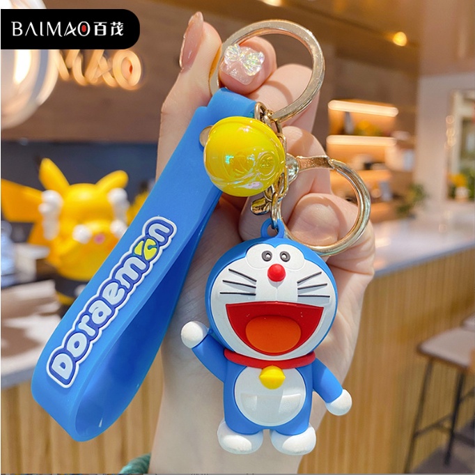 Móc Khóa Hình Mèo Máy Doraemon Dễ Thương