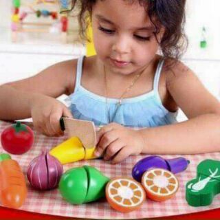 Bộ đồ chơi cắt rau củ
