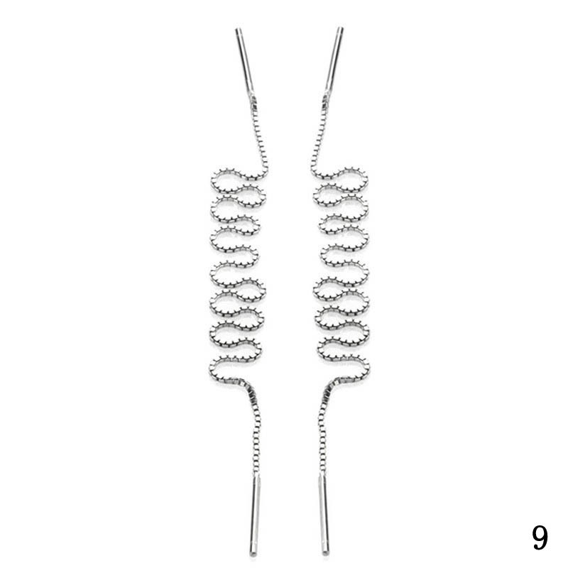 Hoa Tai Dáng Dài Thiết Kế Thanh Lịch Cho Nữ