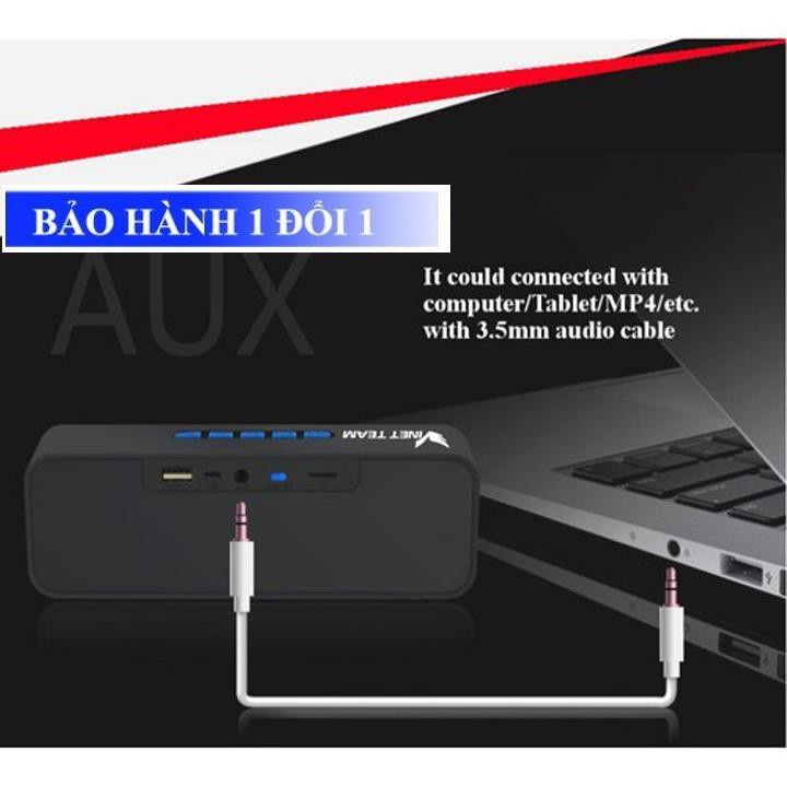 Loa Bluetooth SC211 Nghe Nhạc Mini Nhỏ Gọn Kết Nối Không Dây Dùng Được Usb Thẻ Nhớ jack 3.5 Kết Nối Được Với Máy tính