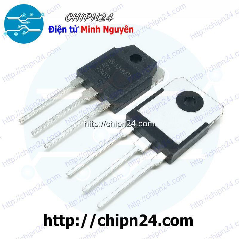[1 CON] (KT1) Mosfet 70N10 TO-3P 70A 100V Kênh N (FQA70N10 FQA 70N10)