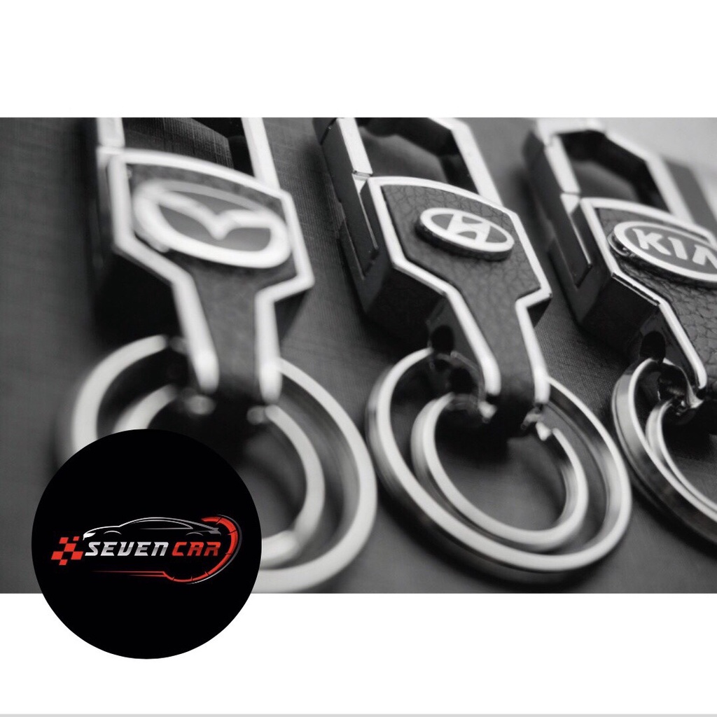Móc chìa khóa logo theo hãng xe hyundai - toyota - kia - mazda - ford - chevrolet - honda - nissan - sevencar