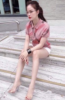 Áo polo kẻ bbr