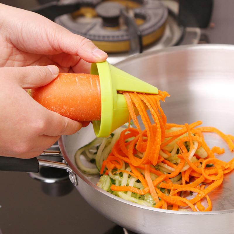 1 Dụng Cụ Cắt Xoắn Ốc Củ Quả Đa Năng