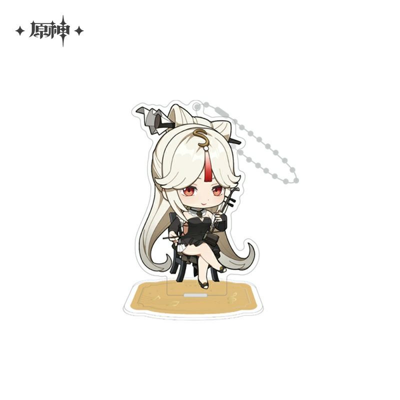 [có sẵn] mô hình nhân vật standee chibi acrylic genshin impact concert 2021 chính hãng từ official shop