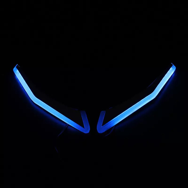 Bộ đèn pha cảnh báo thiết kế kèm điều khiển từ xa dành cho xe mô tô YAMAHA R15 V3 - INTL