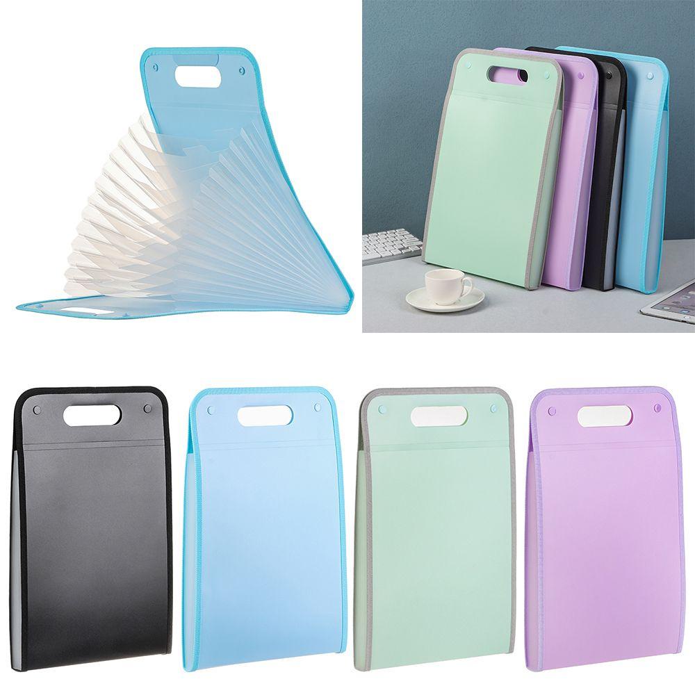 Túi Đựng Tài Liệu Khổ A4 Bằng Nhựa Tiện Dụng Cho Văn Phòng / Trường Học