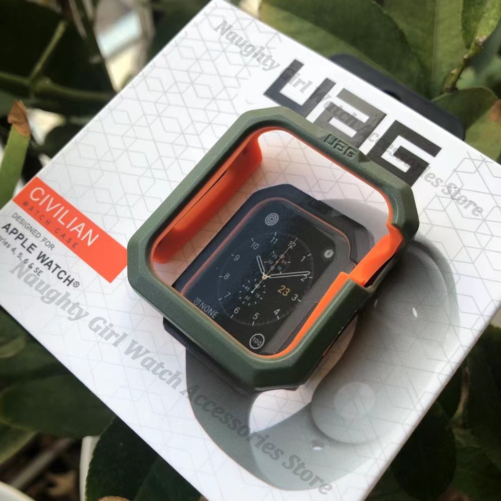 UAG Ốp Bảo Vệ Mặt Đồng Hồ Thể Thao Dành Cho Apple Watch 7 45 41mm 6 5 4 3 42mm 38mm 40 44mm