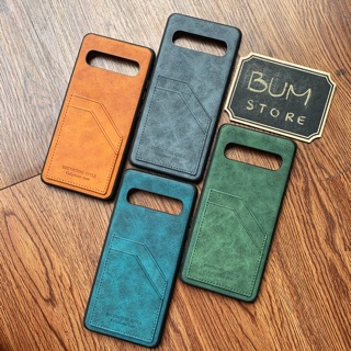 Ốp lưng da có ngăn đựng thẻ Samsung Galaxy S10 5G