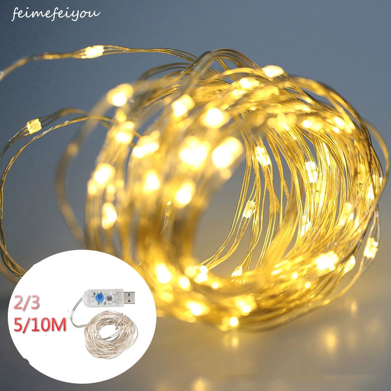 Dây đèn LED 20/50/100 bóng chống thấm nước trang trí tiệc