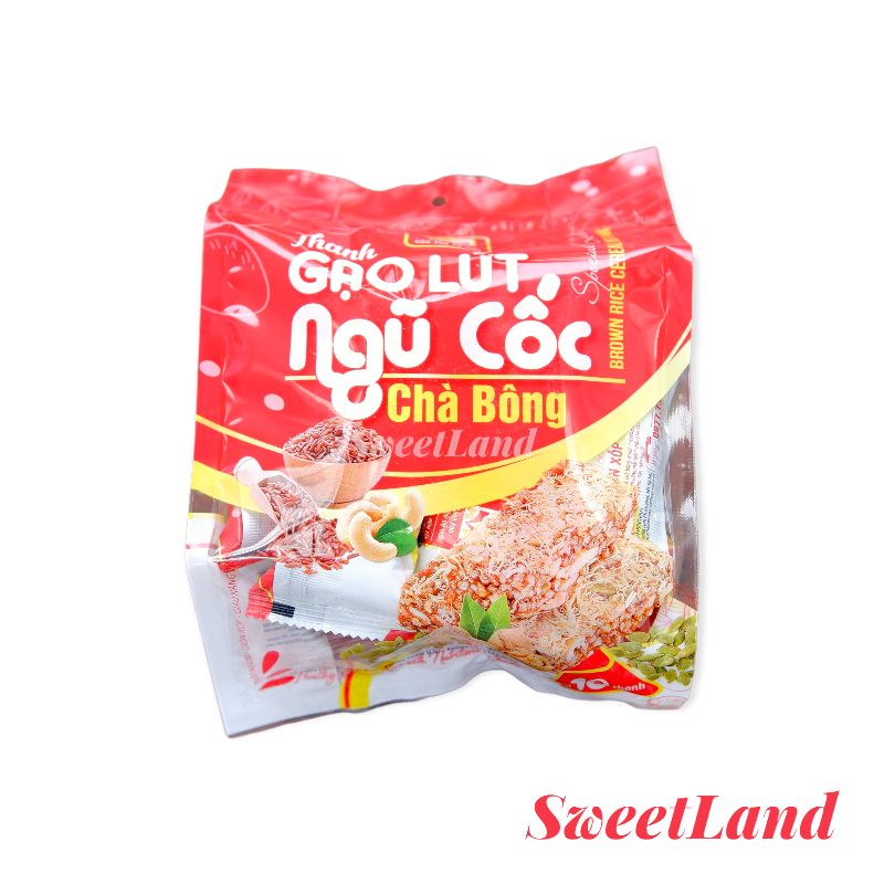 Thanh ngũ cốc gạo lứt Hưng Phát túi 10 thanh
