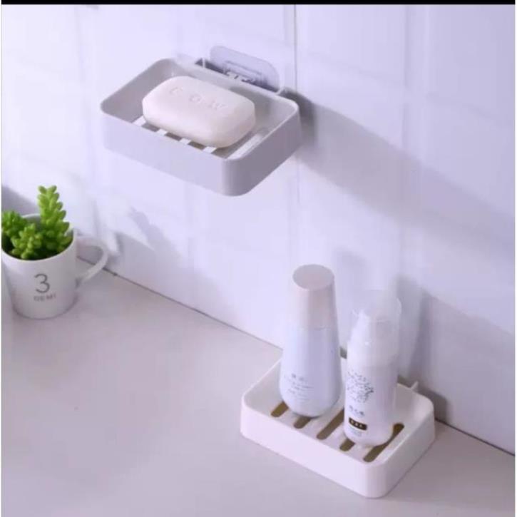 [Kho sỉ]  Khay đựng xà phòng, xà bông hít cường lực siêu chắc 0463