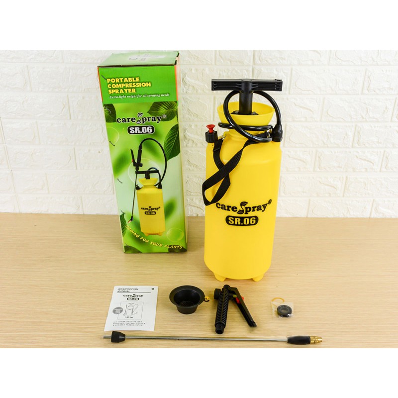 Bình bơm thuốc sâu, phun xịt nước tưới hoa cây cảnh Dudaco 4 lít - 6 lít - 8 lít chất lượng cao