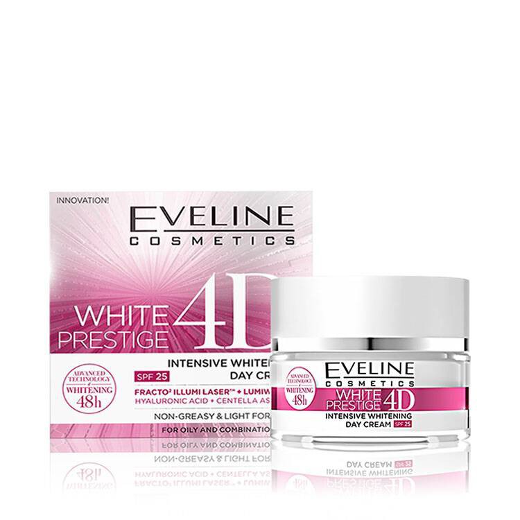 Kem dưỡng trắng da ngày Eveline White Prestige 4D 50ml ( mẫu mới)