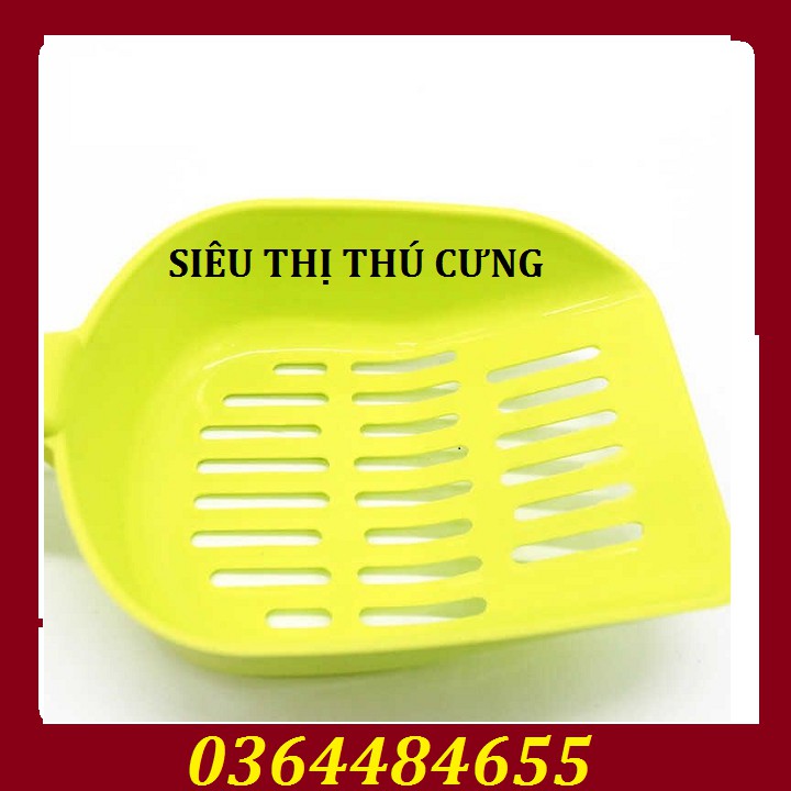 XẺNG XÚC CÁT-XẺNG VỆ SINH CHO CHÓ MÈO