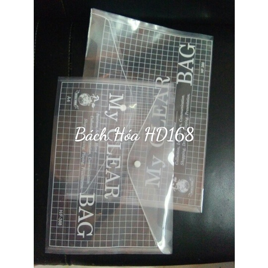 Bìa nhựa nút My clear /