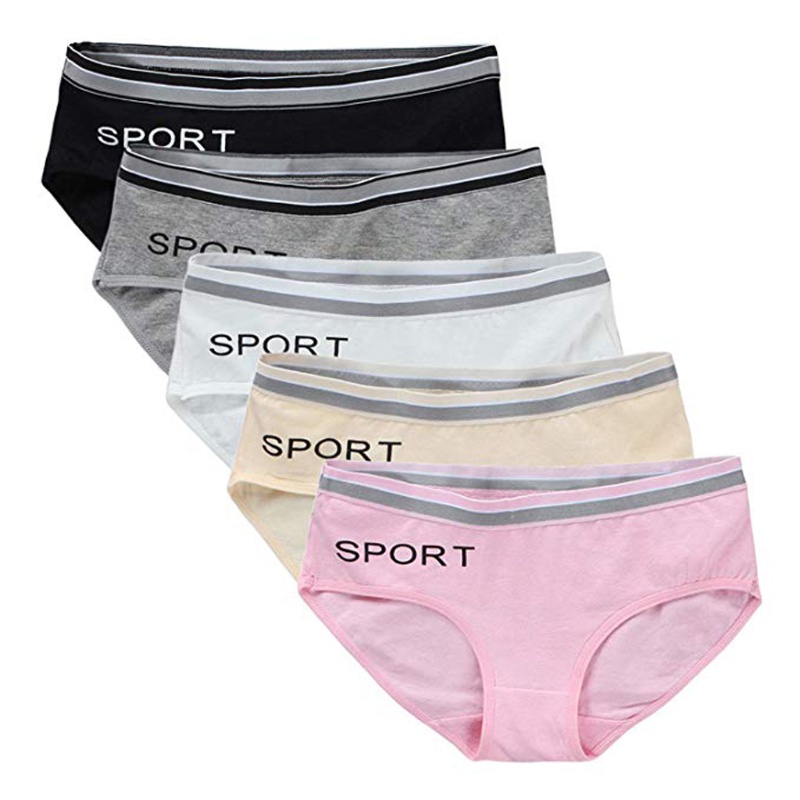 Set 5 Quần Lót Cotton Dành Cho Bé Gái Tuổi Teen