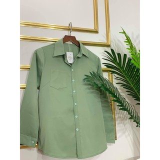 Áo Sơ Mi Công Sở Chất Mềm Cao Cấp, Cực Sang ( Nhiều Màu)
