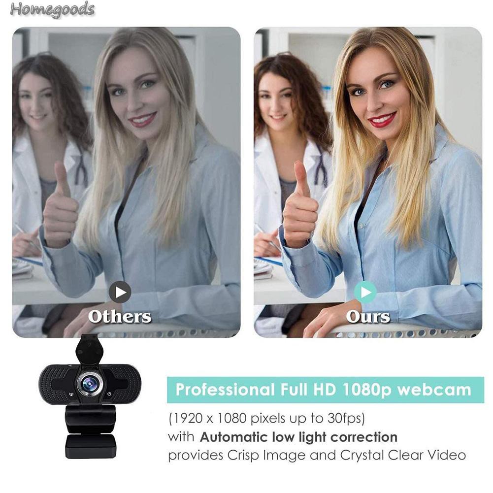 Webcam Tại Nhà 1080p Hd 3mp Kết Nối Usb | BigBuy360 - bigbuy360.vn