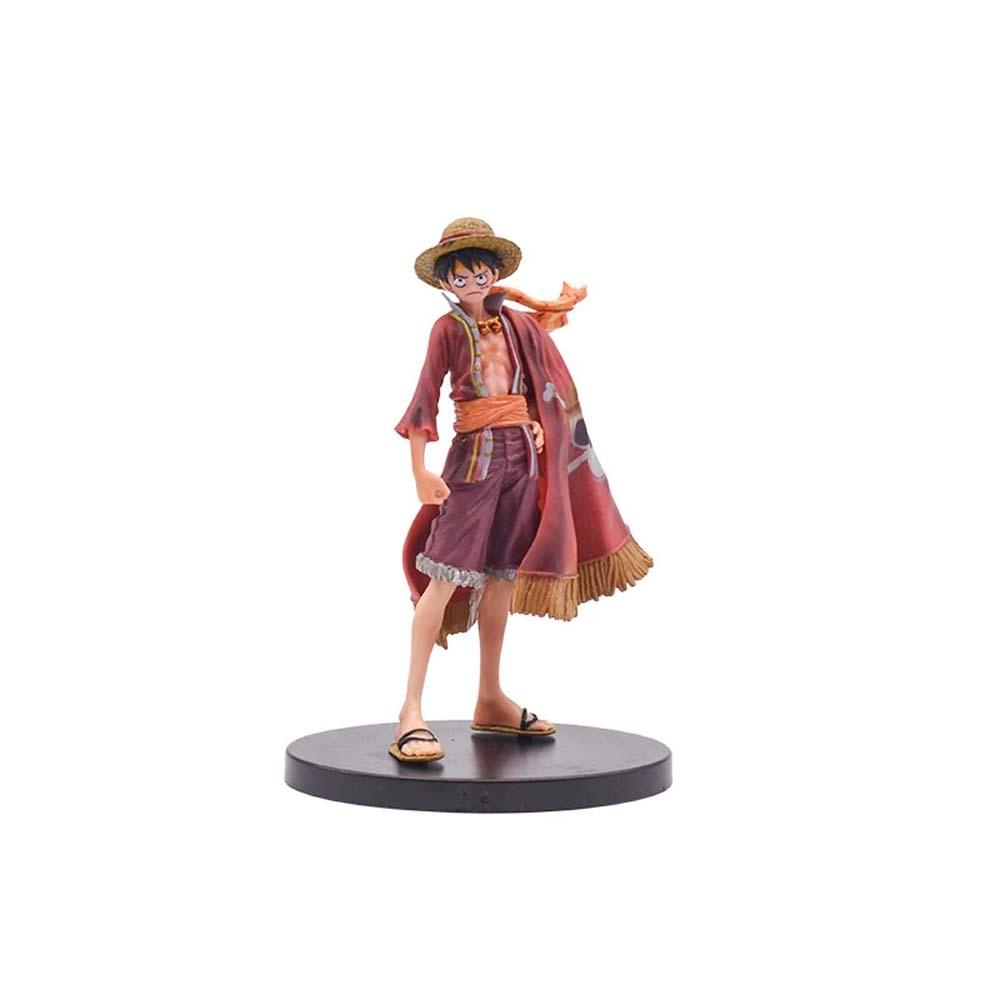 Mô Hình Nhân Vật Luffy Hoạt Hình Nhật Bản REBUY1 Bằng PVC Dễ Thương