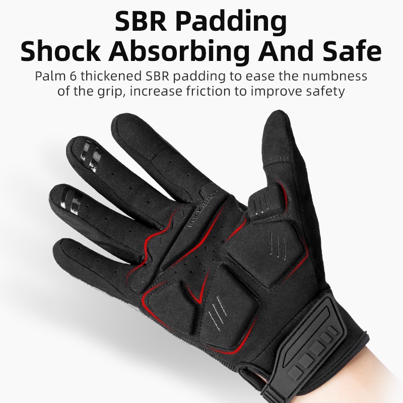 Găng Tay Thể Thao Chống Sốc Chuyên Dụng Đi Xe Đạp ROCKBROS