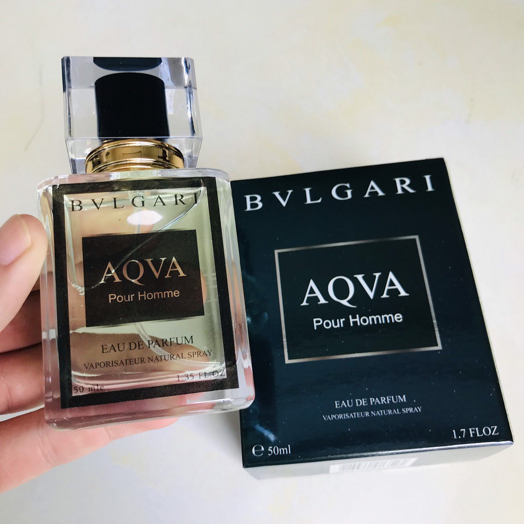 [Lưu hương 8 tiếng] Nước hoa Nam BVL AQVA 50ml hàng cao cấp